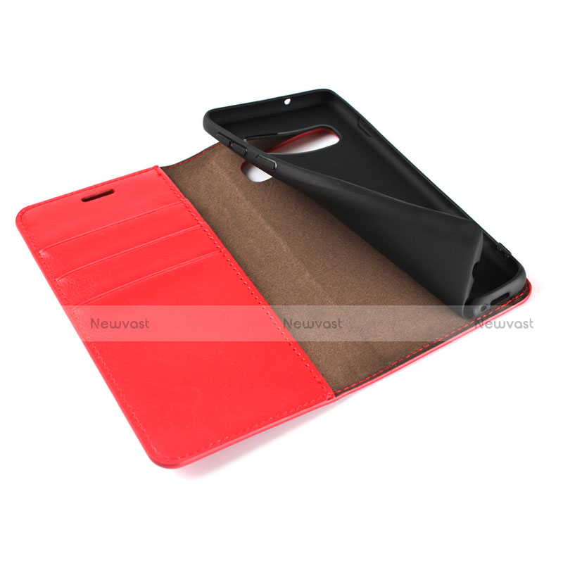 Leather Case Stands Flip Cover T04 Holder for Samsung Galaxy S10 5G