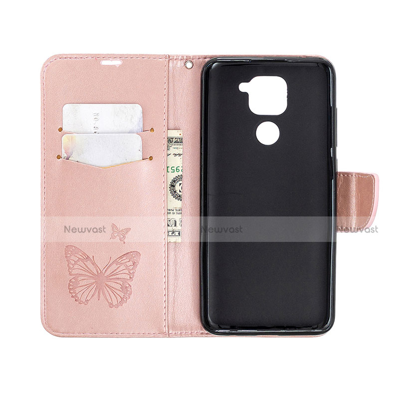 Leather Case Stands Flip Cover T04 Holder for Xiaomi Redmi 10X 4G