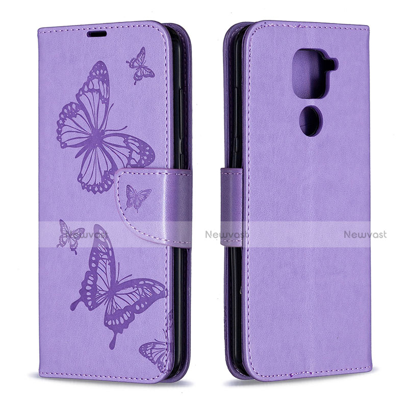 Leather Case Stands Flip Cover T04 Holder for Xiaomi Redmi 10X 4G