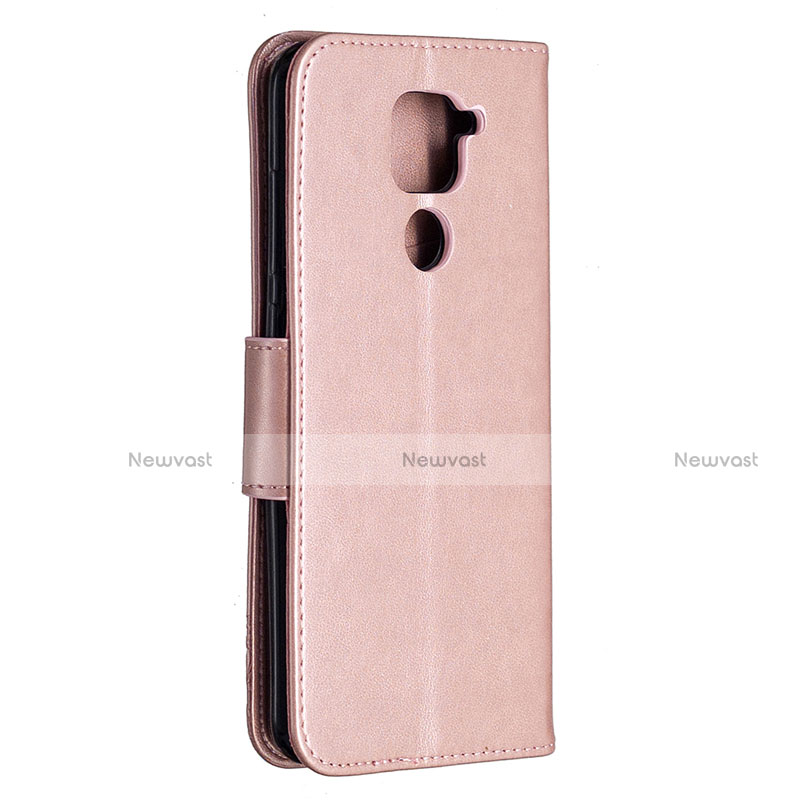 Leather Case Stands Flip Cover T04 Holder for Xiaomi Redmi 10X 4G