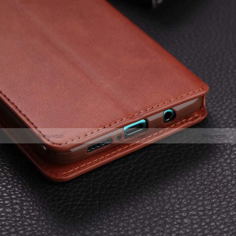 Leather Case Stands Flip Cover T04 Holder for Xiaomi Redmi Note 8 Pro