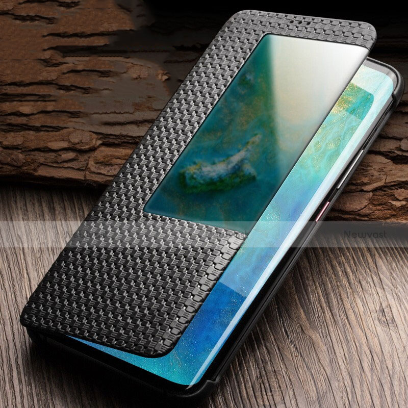 Leather Case Stands Flip Cover T05 Holder for Huawei Mate 20