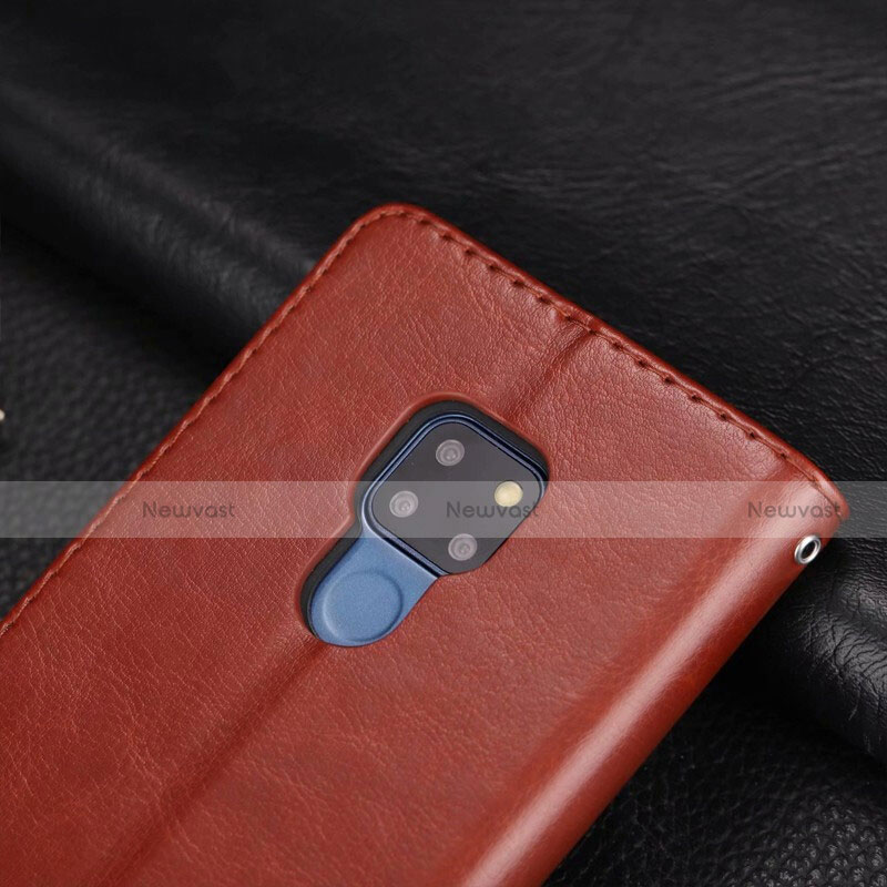 Leather Case Stands Flip Cover T05 Holder for Huawei Mate 20 X 5G