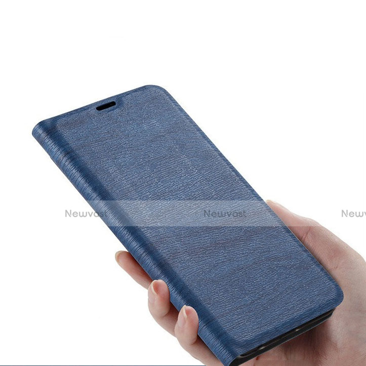 Leather Case Stands Flip Cover T05 Holder for Huawei Nova 4e