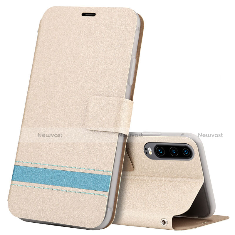 Leather Case Stands Flip Cover T05 Holder for Huawei P30