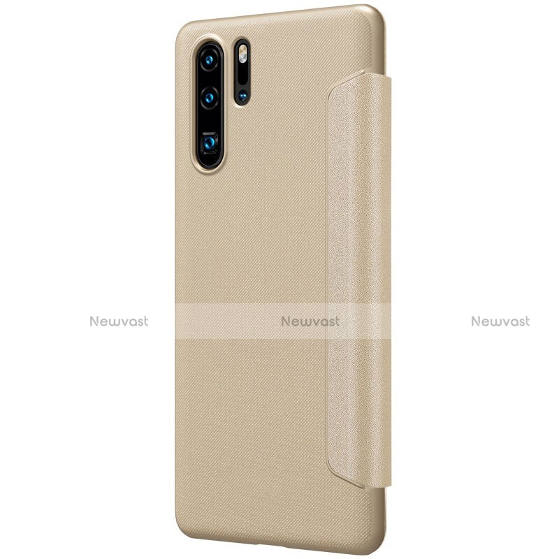 Leather Case Stands Flip Cover T05 Holder for Huawei P30 Pro