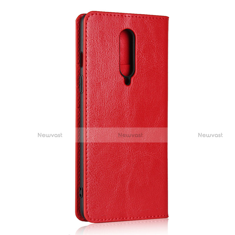 Leather Case Stands Flip Cover T05 Holder for OnePlus 8