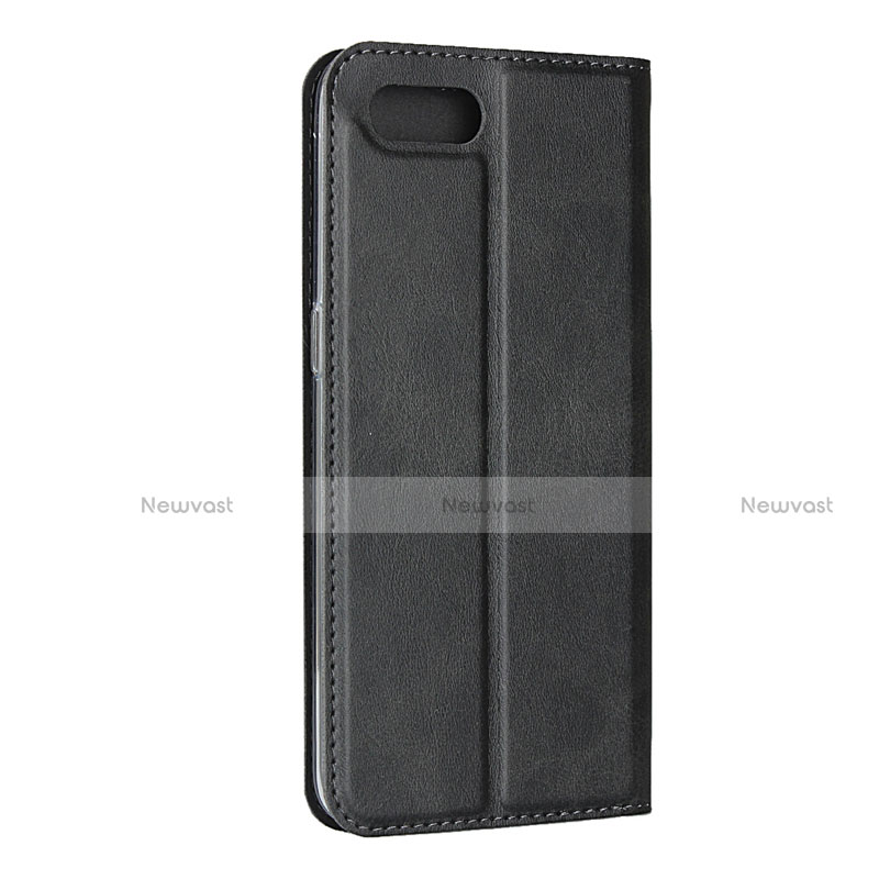 Leather Case Stands Flip Cover T05 Holder for Oppo R17 Neo