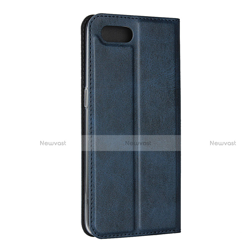 Leather Case Stands Flip Cover T05 Holder for Oppo R17 Neo