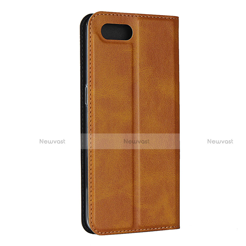 Leather Case Stands Flip Cover T05 Holder for Oppo R17 Neo