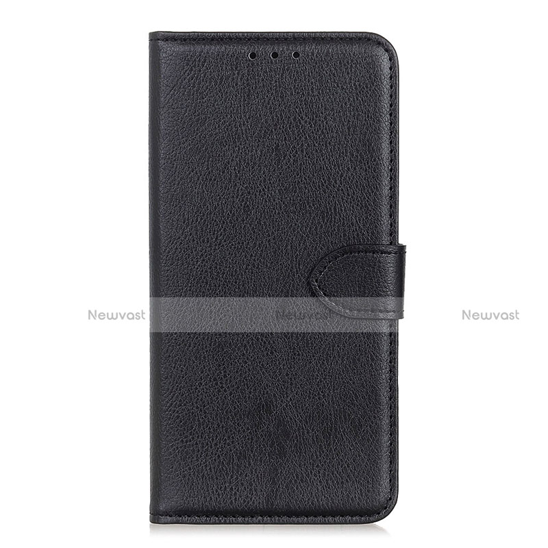 Leather Case Stands Flip Cover T05 Holder for Realme X50 Pro 5G Black