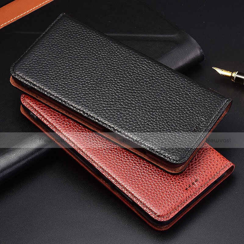 Leather Case Stands Flip Cover T05 Holder for Samsung Galaxy A90 4G