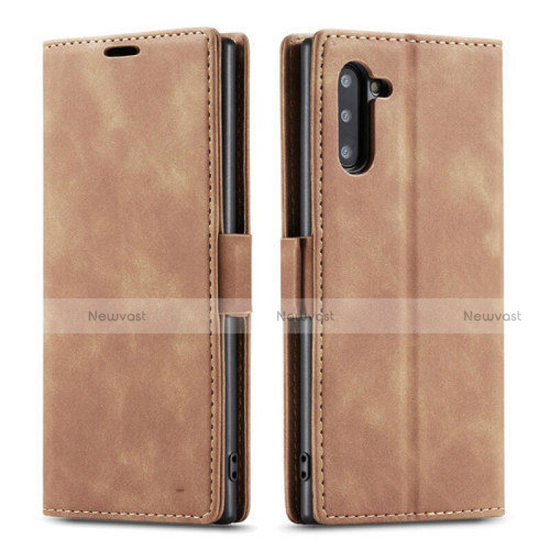 Leather Case Stands Flip Cover T05 Holder for Samsung Galaxy Note 10
