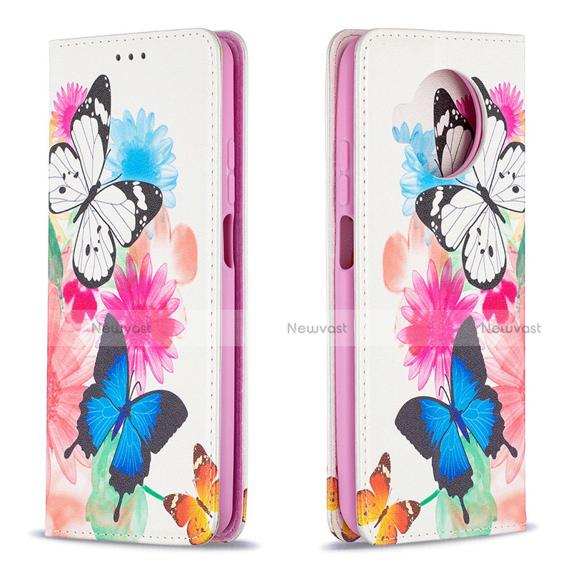 Leather Case Stands Flip Cover T05 Holder for Xiaomi Mi 10i 5G