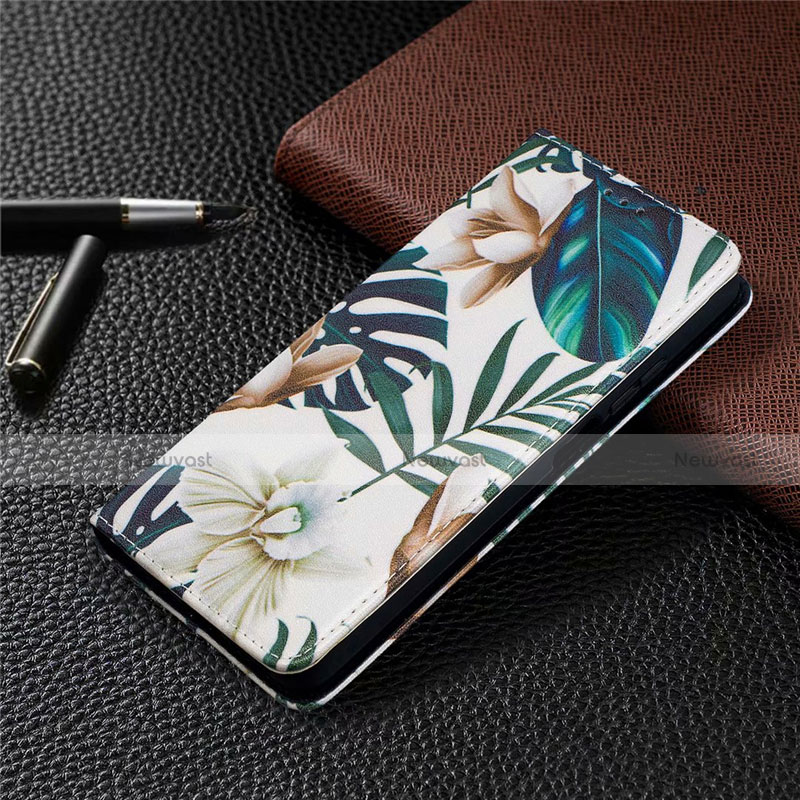Leather Case Stands Flip Cover T05 Holder for Xiaomi Mi 10T Lite 5G Green
