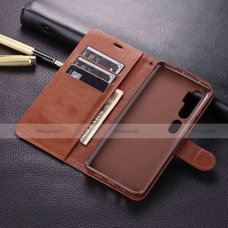 Leather Case Stands Flip Cover T05 Holder for Xiaomi Mi Note 10 Pro