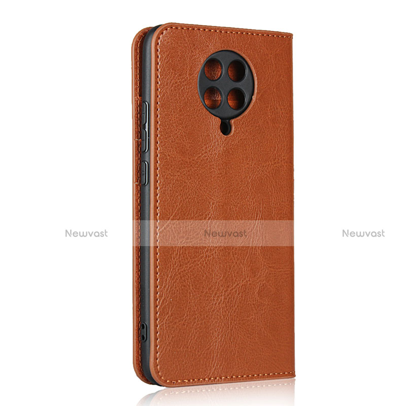 Leather Case Stands Flip Cover T05 Holder for Xiaomi Poco F2 Pro