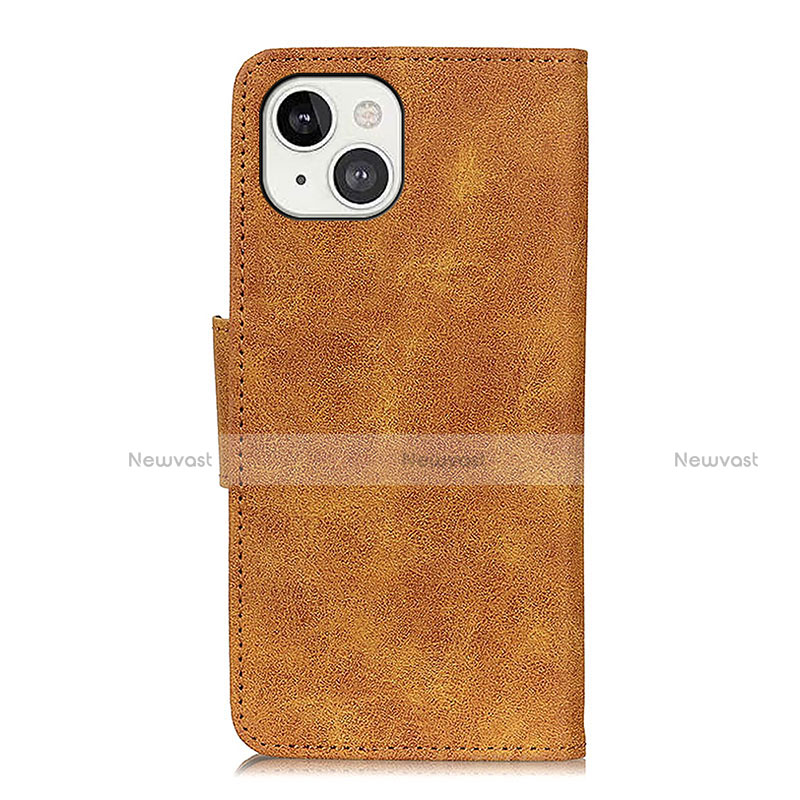 Leather Case Stands Flip Cover T06 Holder for Apple iPhone 13 Mini