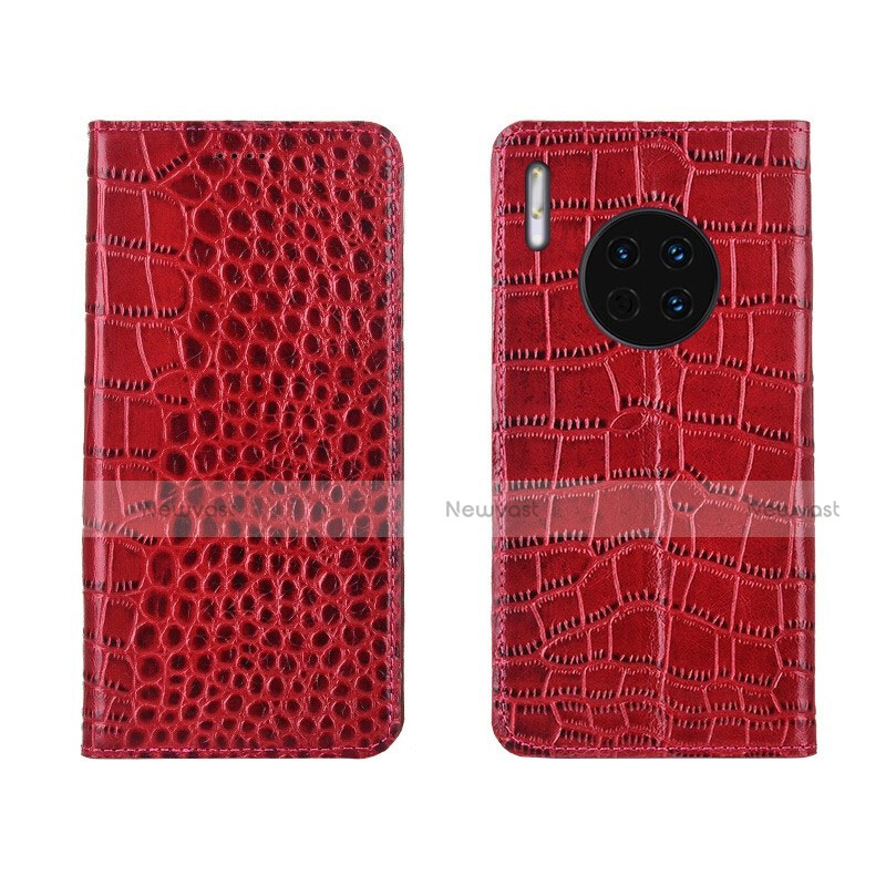 Leather Case Stands Flip Cover T06 Holder for Huawei Mate 30 Pro 5G