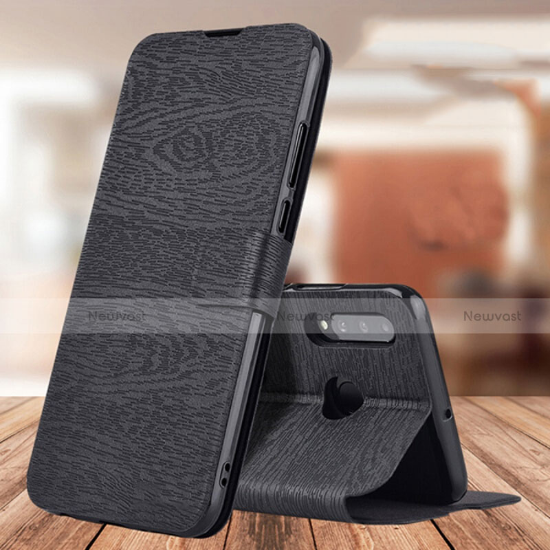 Leather Case Stands Flip Cover T06 Holder for Huawei Nova 4e