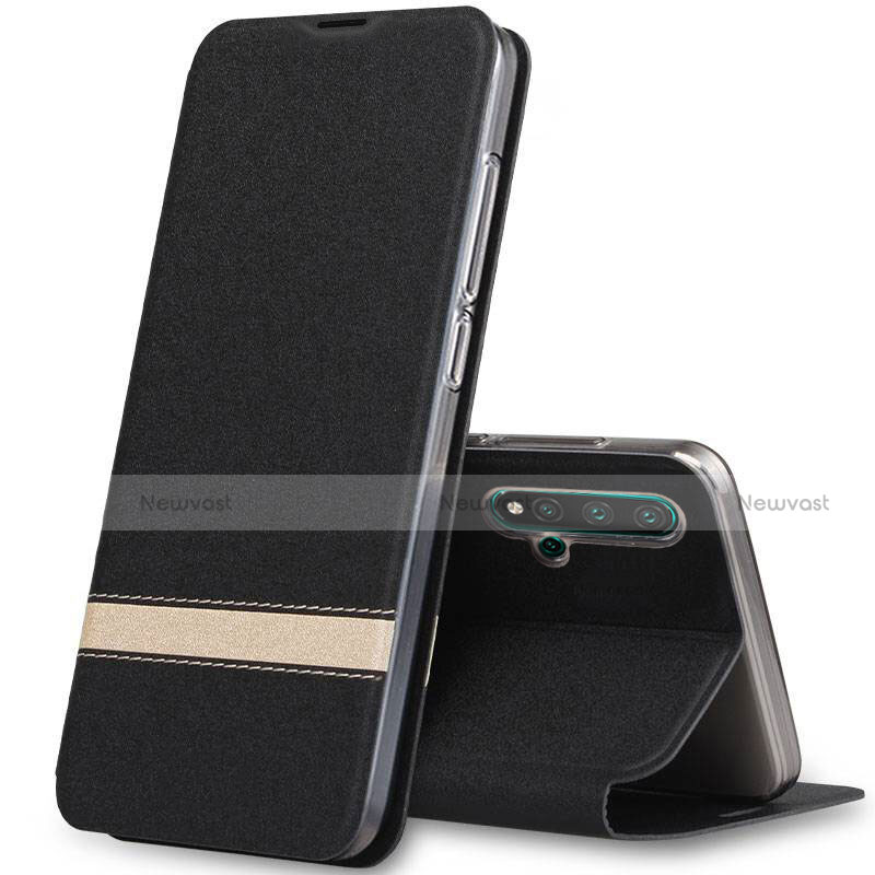 Leather Case Stands Flip Cover T06 Holder for Huawei Nova 5 Pro