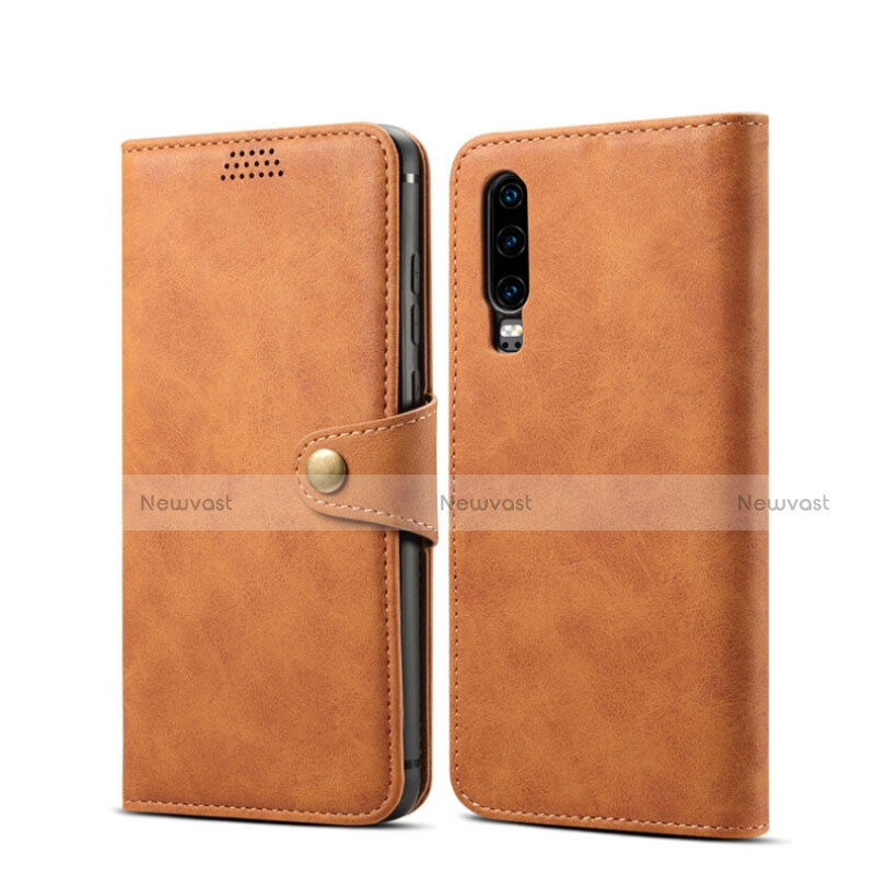 Leather Case Stands Flip Cover T06 Holder for Huawei P30
