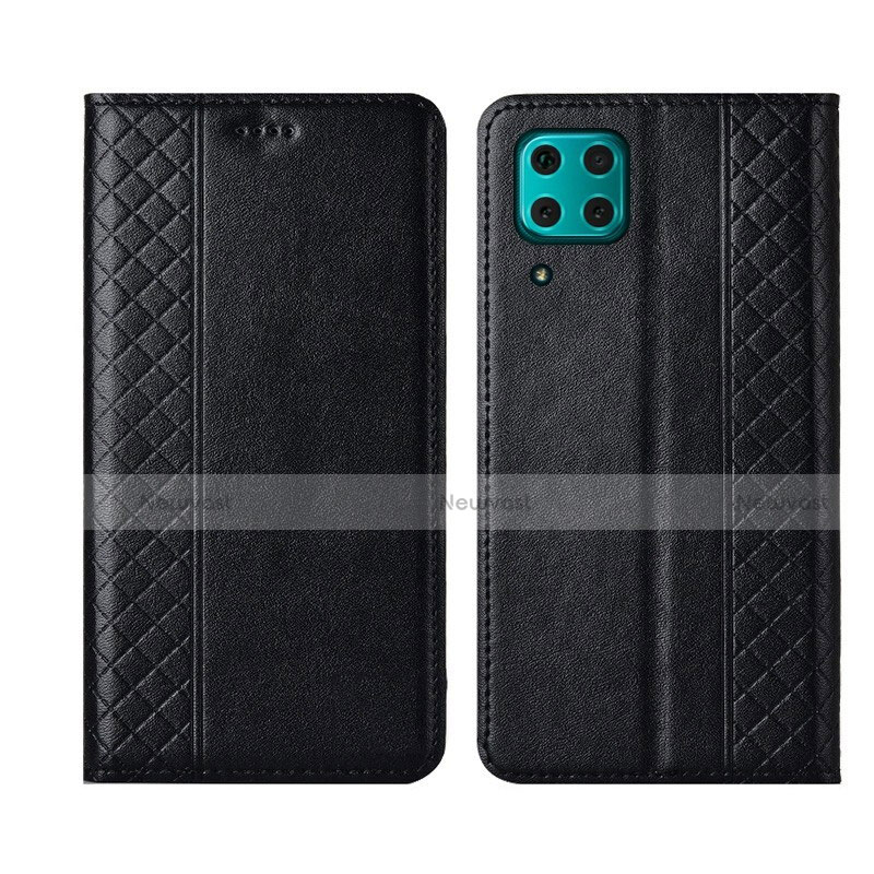 Leather Case Stands Flip Cover T06 Holder for Huawei P40 Lite