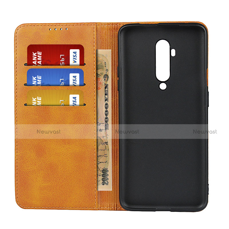 Leather Case Stands Flip Cover T06 Holder for OnePlus 7T Pro