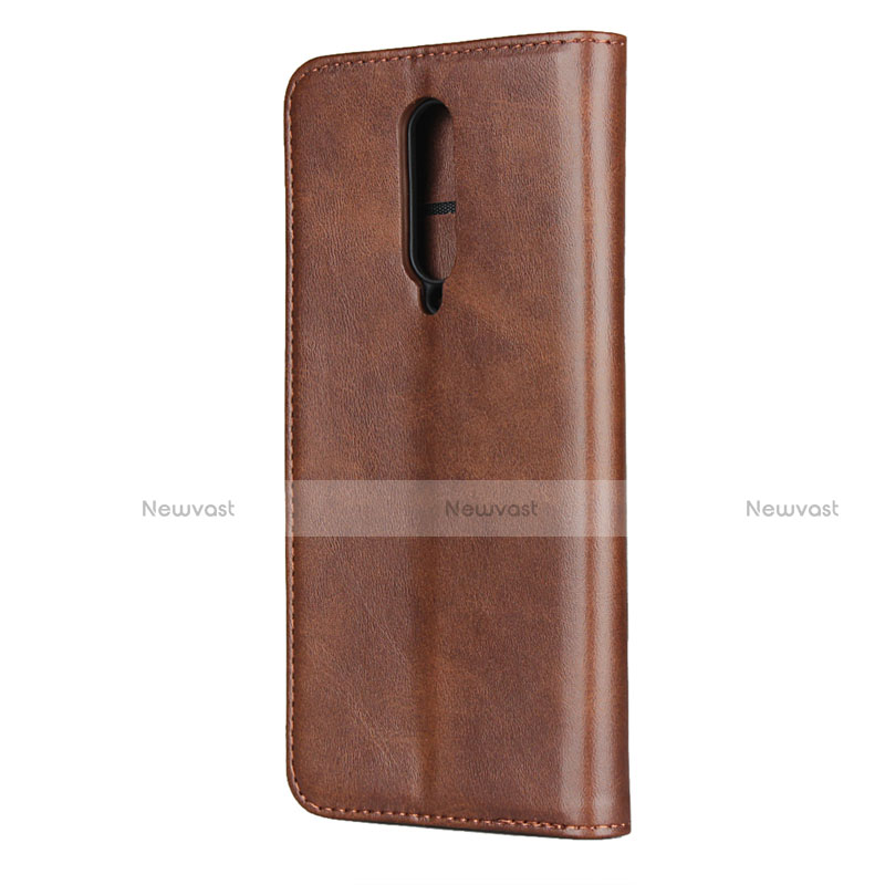 Leather Case Stands Flip Cover T06 Holder for OnePlus 8