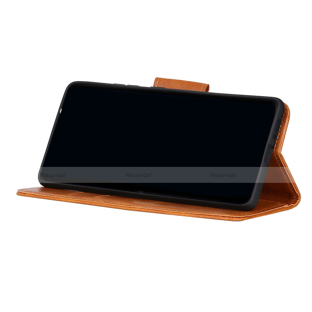 Leather Case Stands Flip Cover T06 Holder for OnePlus 8 Pro