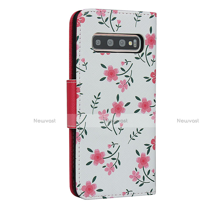 Leather Case Stands Flip Cover T06 Holder for Samsung Galaxy S10 5G