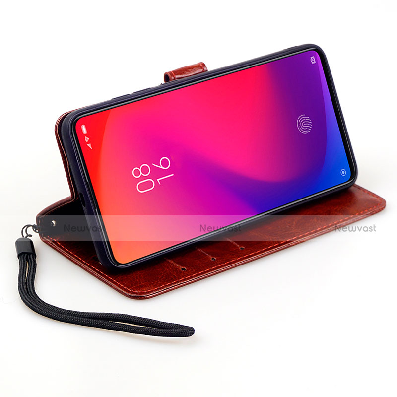 Leather Case Stands Flip Cover T06 Holder for Xiaomi Mi 9T
