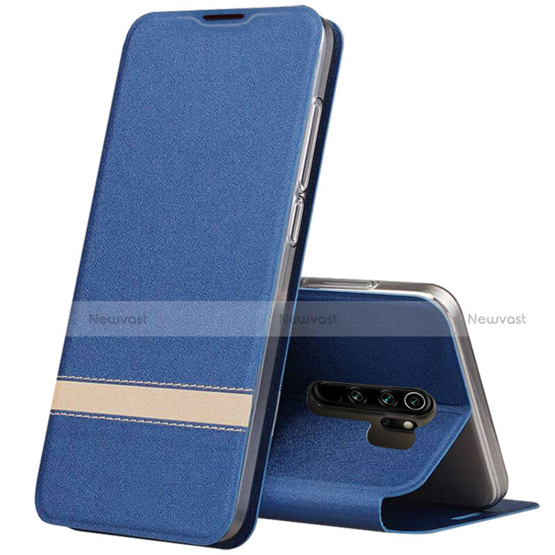 Leather Case Stands Flip Cover T06 Holder for Xiaomi Redmi Note 8 Pro