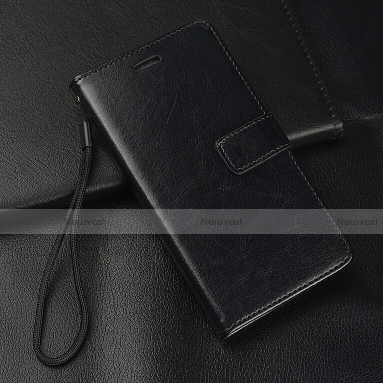 Leather Case Stands Flip Cover T07 Holder for Apple iPhone 11 Pro Black