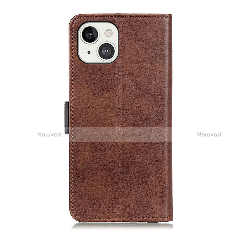 Leather Case Stands Flip Cover T07 Holder for Apple iPhone 14