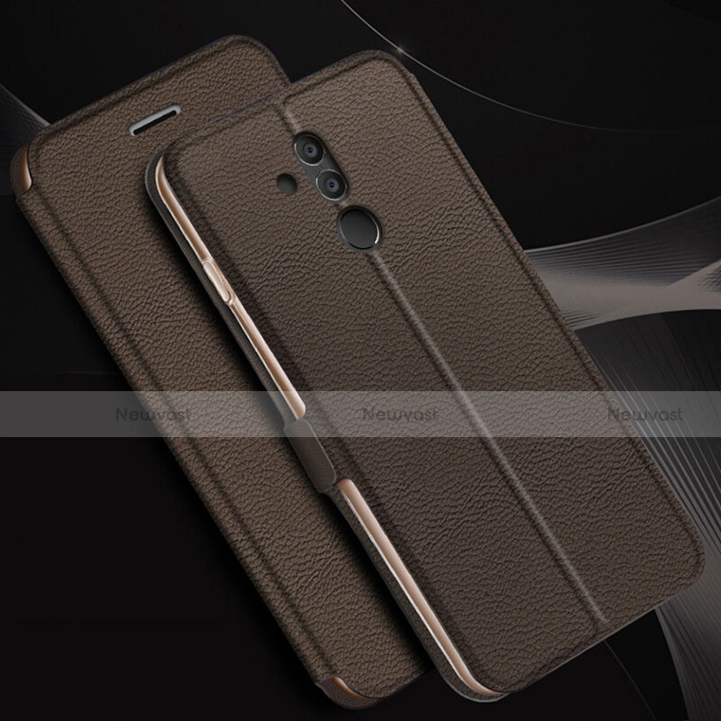 Leather Case Stands Flip Cover T07 Holder for Huawei Mate 20 Lite