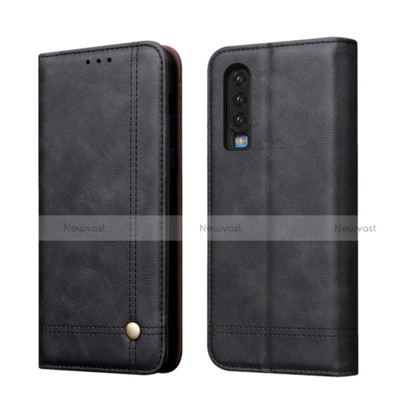 Leather Case Stands Flip Cover T07 Holder for Huawei P30