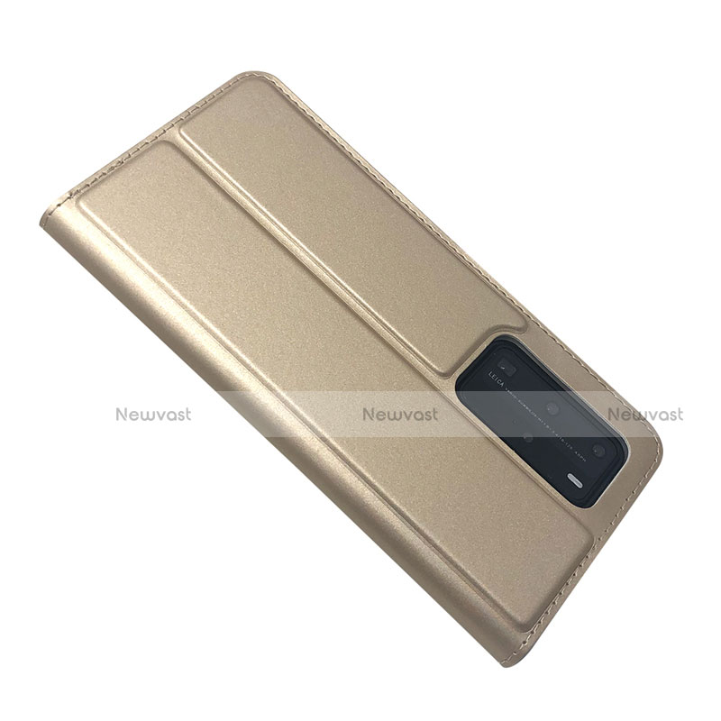 Leather Case Stands Flip Cover T07 Holder for Huawei P40 Pro