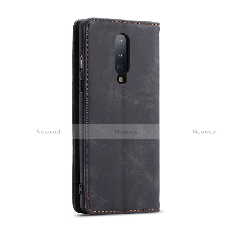 Leather Case Stands Flip Cover T07 Holder for OnePlus 8