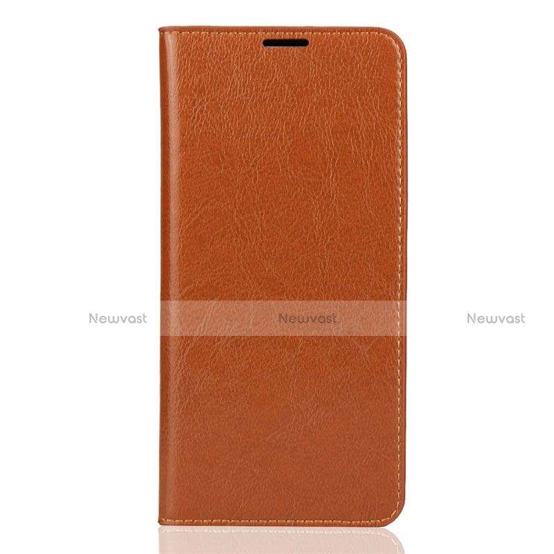Leather Case Stands Flip Cover T07 Holder for Samsung Galaxy A90 4G