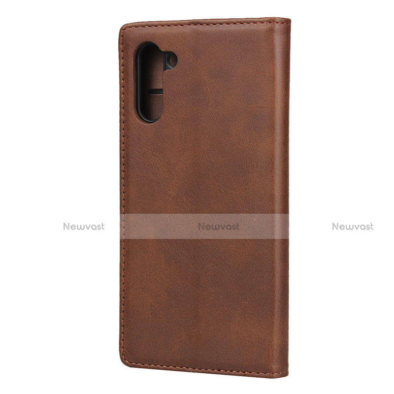 Leather Case Stands Flip Cover T07 Holder for Samsung Galaxy Note 10