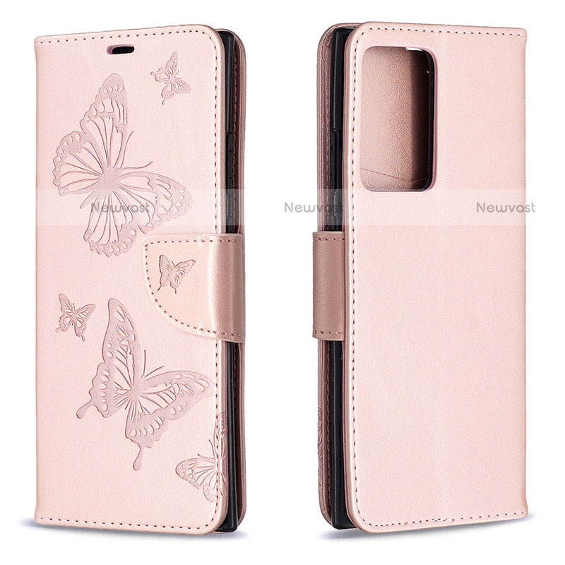 Leather Case Stands Flip Cover T07 Holder for Samsung Galaxy Note 20 Ultra 5G