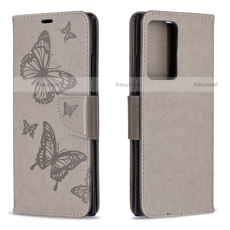 Leather Case Stands Flip Cover T07 Holder for Samsung Galaxy Note 20 Ultra 5G