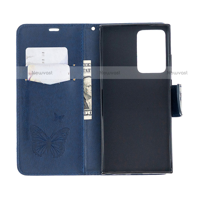 Leather Case Stands Flip Cover T07 Holder for Samsung Galaxy Note 20 Ultra 5G