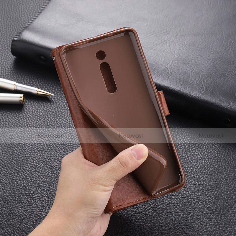 Leather Case Stands Flip Cover T07 Holder for Xiaomi Mi 9T