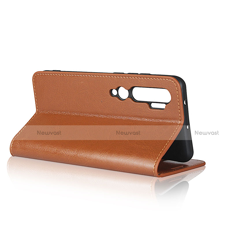 Leather Case Stands Flip Cover T07 Holder for Xiaomi Mi Note 10 Pro