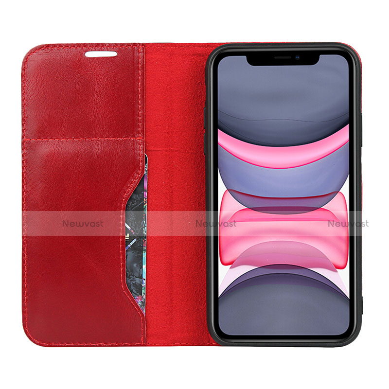 Leather Case Stands Flip Cover T08 Holder for Apple iPhone 11