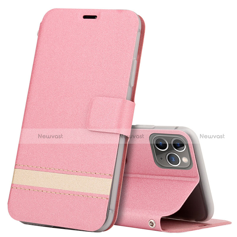 Leather Case Stands Flip Cover T08 Holder for Apple iPhone 11 Pro