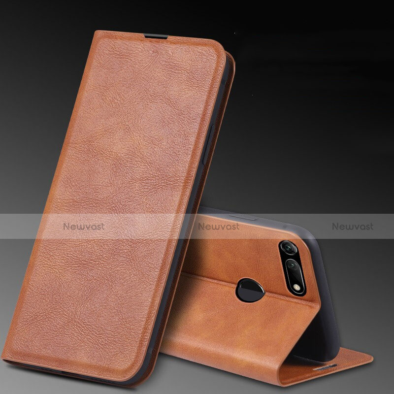 Leather Case Stands Flip Cover T08 Holder for Huawei Honor V20