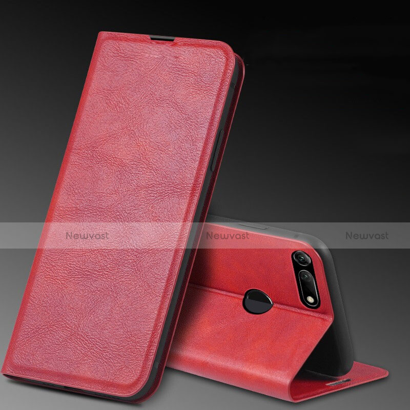 Leather Case Stands Flip Cover T08 Holder for Huawei Honor View 20